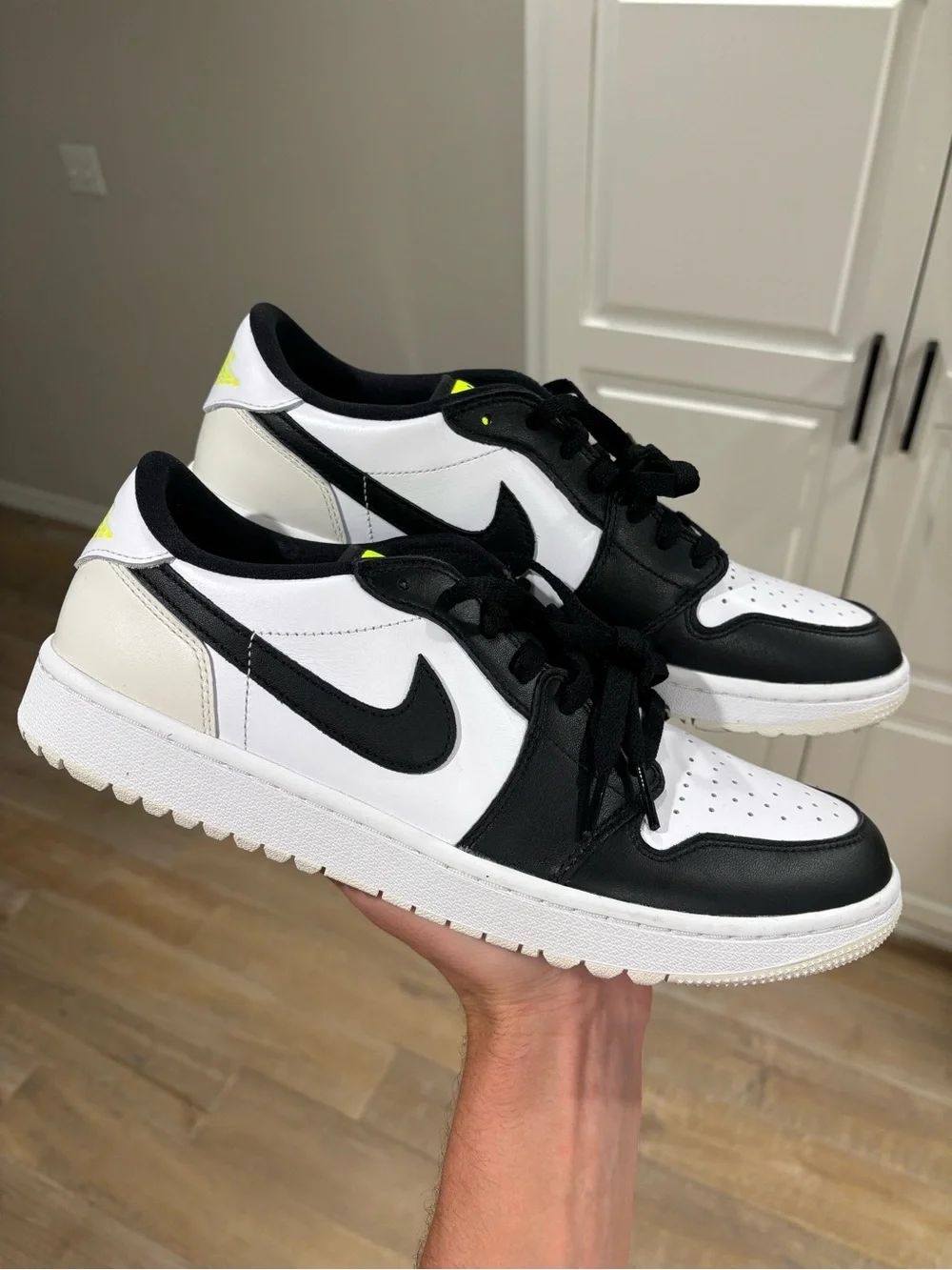 Nike Air Jordan 1 Low Golf ‘Phantom Volt’ Men’s Size 11 Cleats NEW! | DD9315-108